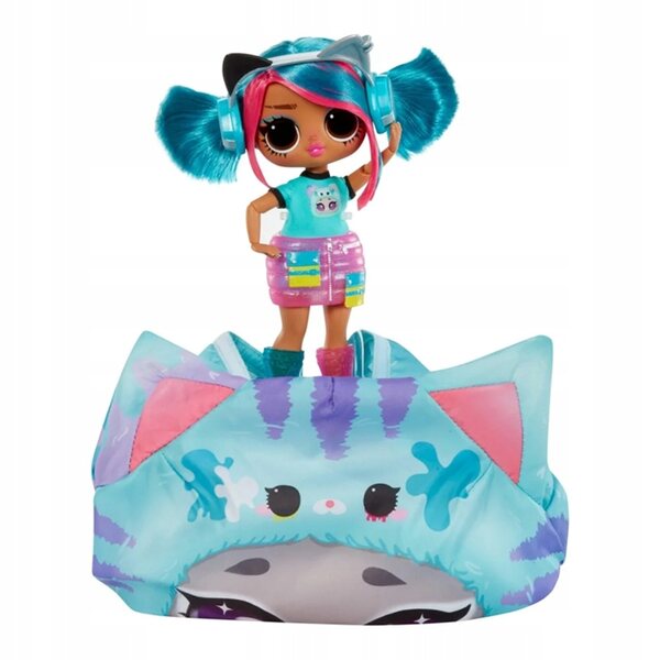 LOL Surprise Tweens Costume Emma Emo con Costume Gonfiabile da Gatto Turchese