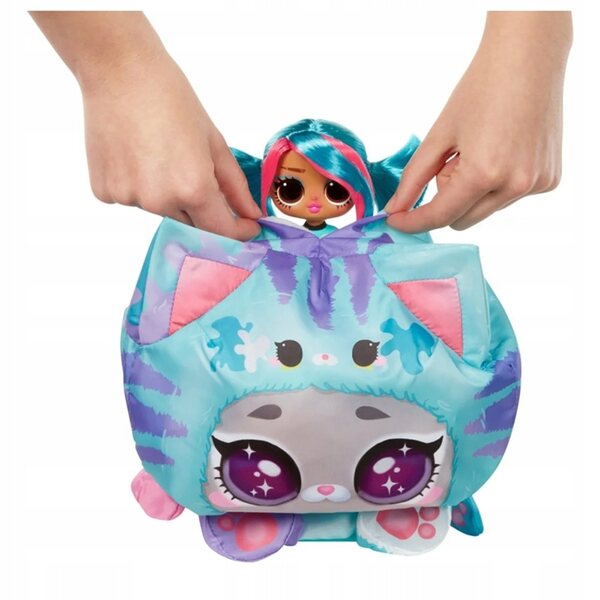 LOL Surprise Tweens Costume Emma Emo con Costume Gonfiabile da Gatto Turchese