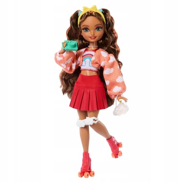Barbie Teresa auf Rollschuhen mit Mode- und Kreativitätszubehör 29 cm