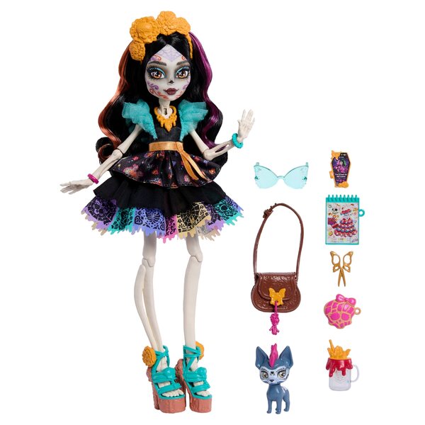 MONSTER HIGH SKELITA CALAVERAS Lalka podstawowa JHK34