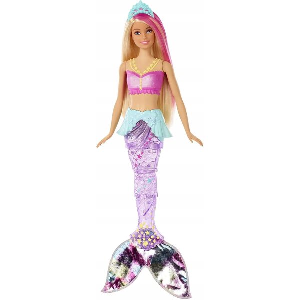 Barbie Dreamtopia Magische Meerjungfrau mit Lichteffekten und Schwimmbewegung
