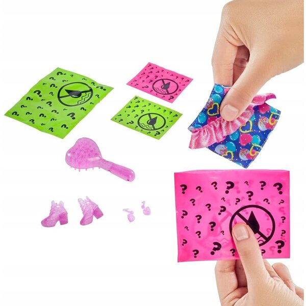 Barbie Color Reveal Party – Puppe mit 7 Überraschungen, 29 cm, Mattel