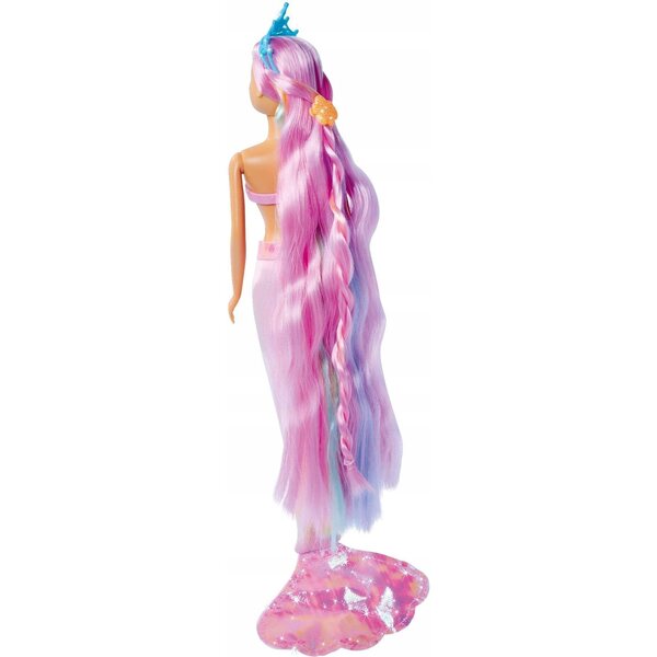 Steffi Bambola Sirena con Coda Arcobaleno e Capelli Lunghi Simba 29 cm