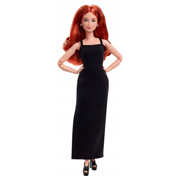 Barbie Basics Modell 04 Schwarz Made to Move 29 cm, Mattel Collection Puppe