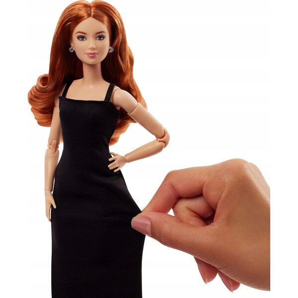 Barbie Basics Modell 04 Schwarz Made to Move 29 cm, Mattel Collection Puppe