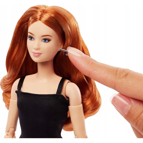 Barbie Basics Modell 04 Schwarz Made to Move 29 cm, Mattel Collection Puppe