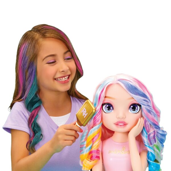 Rainbow High Testa per Acconciature Bella Parker per Styling e Trucco Bambini