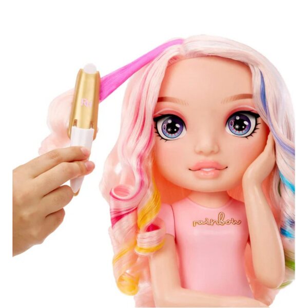 Rainbow High Testa per Acconciature Bella Parker per Styling e Trucco Bambini