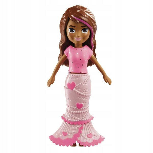Mattel Polly Pocket Set Fashion Seashine Sirena con Mini-Bambole e Accessori Sirena