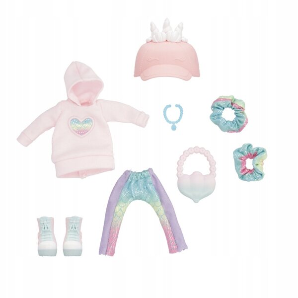Cry Babies BFF Stella Modepuppe 20 cm mit Accessoires und trendiger Kleidung