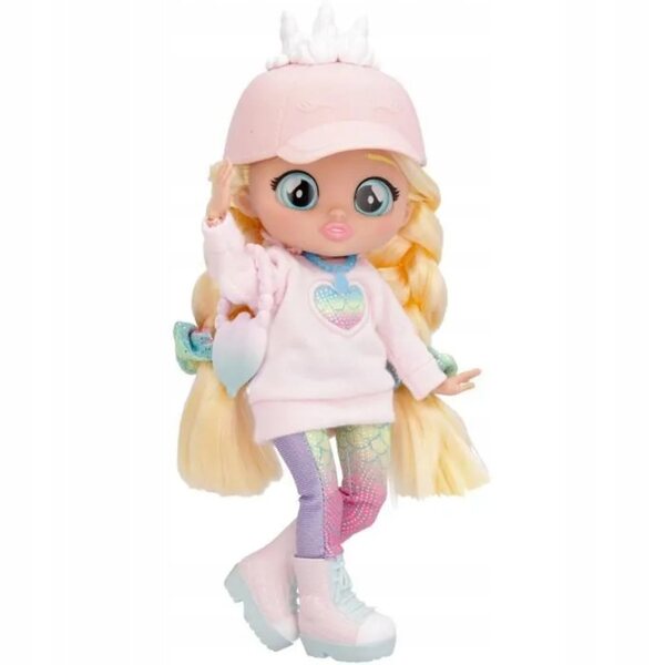 Cry Babies BFF Stella Modepuppe 20 cm mit Accessoires und trendiger Kleidung