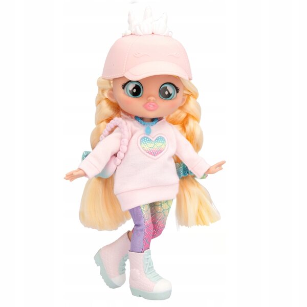 Cry Babies BFF Stella Modepuppe 20 cm mit Accessoires und trendiger Kleidung