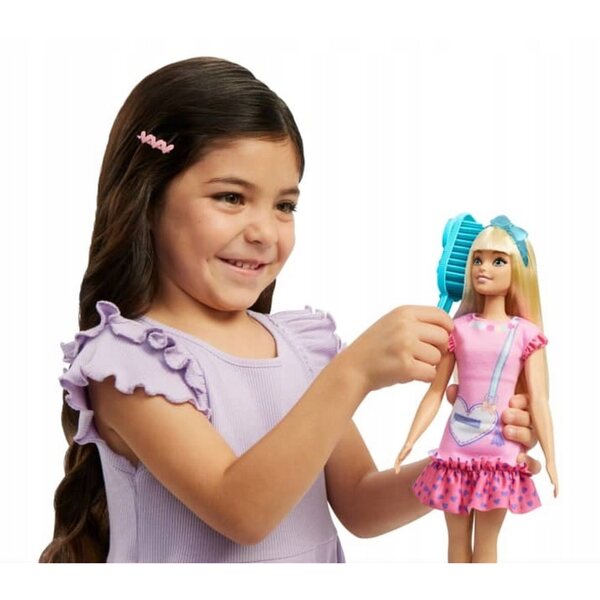 Barbie My First Doll mit Kätzchen – Malibu-Puppe 34 cm für Kinder ab 3 Jahren
