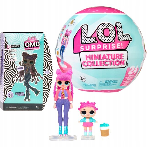 LOL Surprise Miniatuurcollectie: Verrassingsminipoppetje in een bal