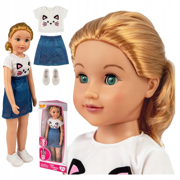 Bambola Julka 70 cm Smily Play - Una grande principessa dai capelli lunghi