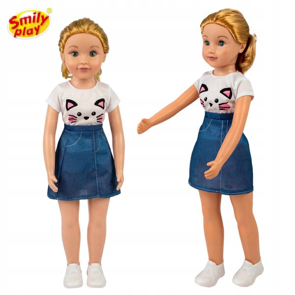 Bambola Julka 70 cm Smily Play - Una grande principessa dai capelli lunghi