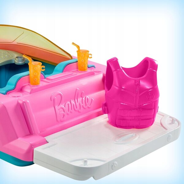 Barbie mit Roller und Spielzeugzubehör für Kinder ab 4 Jahren