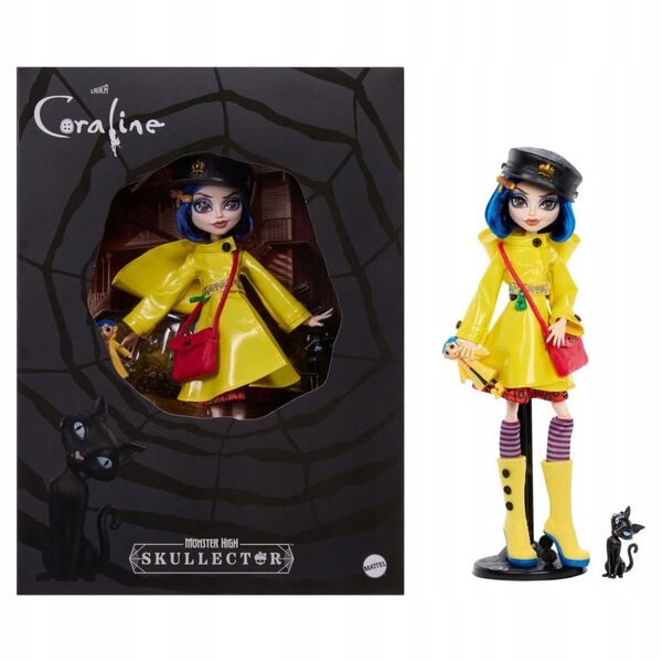 Poupée de collection Monster High x Coraline Coraline avec accessoires pour enfants de 6 ans et plus
