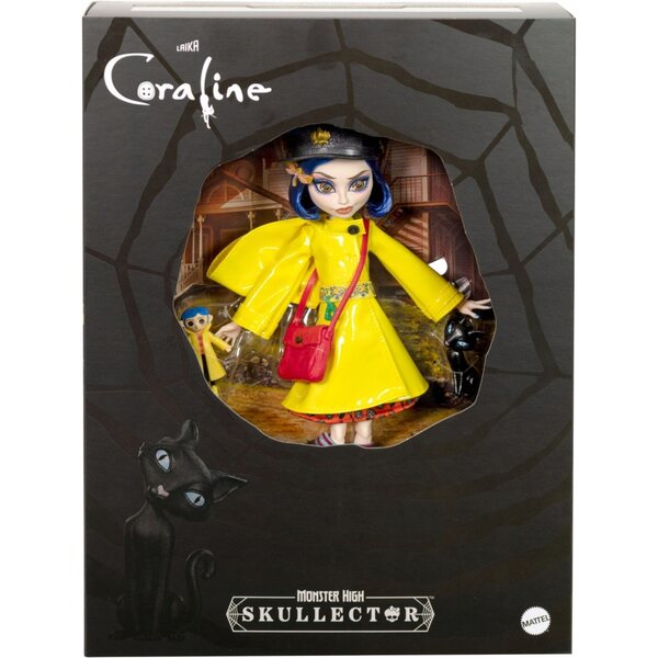 Monster High x Coraline Coraline bambola da collezione con accessori per bambini 6+