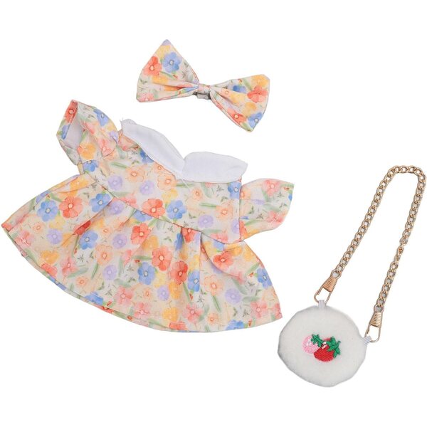 Kleidung für Plüschpuppen 20 cm aus strapazierfähiger Baumwolle – robustes und multifunktionales Kleid