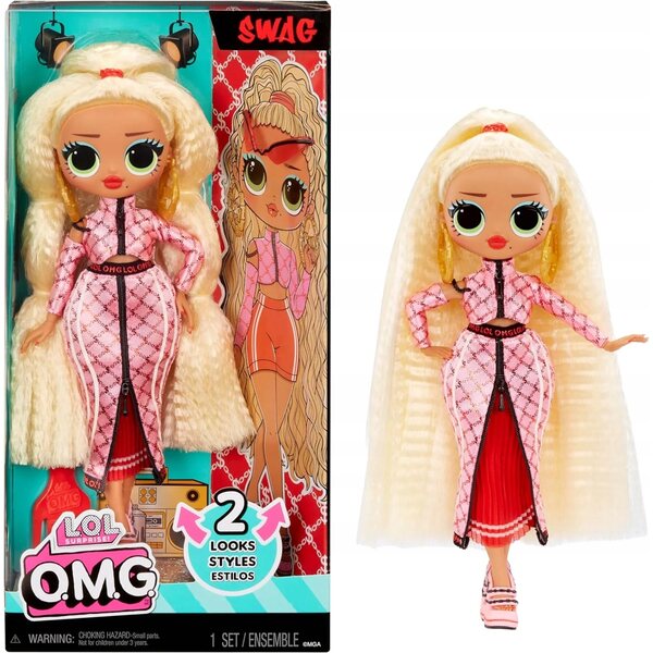 L.O.L. Überraschung O.M.G. Lady Diva – Modepuppe mit Accessoires und 2 Looks