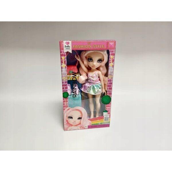 Lalcaire Rainbow Bella Parker Original aus Stoff, Höhe 3 cm für Kinder ab 4 Jahren