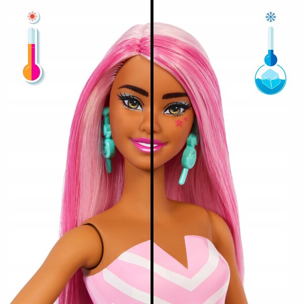 Barbie modella colorata 32 cm con accessori e sorprese profumate per bambini 3+