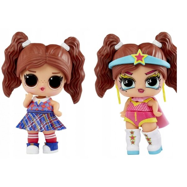 LOL Surprise Swap Tot-pop met twee stijlen en accessoires, 3+