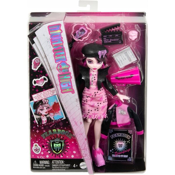 Bambola Mattel Monster High Draculaura 29 cm originale e nuova