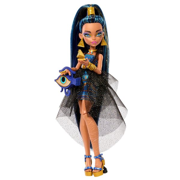 Laletta Monster High Cleo de Nile 29 cm con accessori Monster Ball