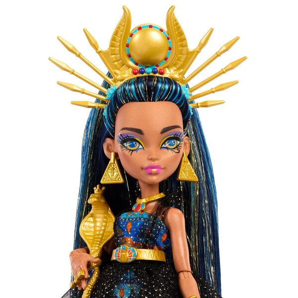 Laletta Monster High Cleo de Nile 29 cm con accessori Monster Ball