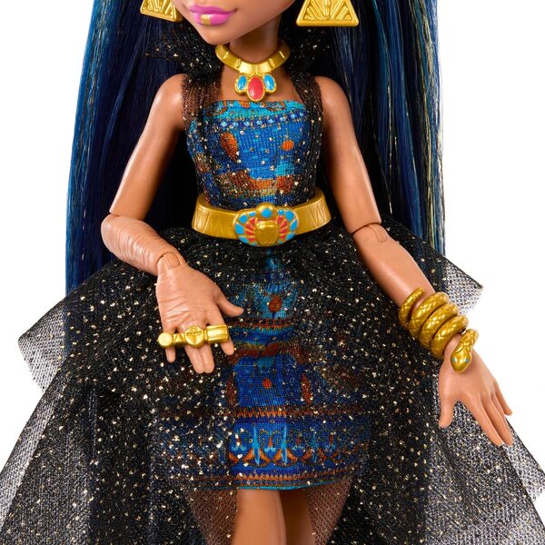 Laletta Monster High Cleo de Nile 29 cm con accessori Monster Ball