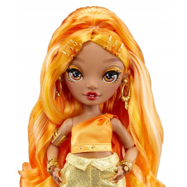 Bambola Rainbow High Meena Fleur con Vibrazioni e Certificazione CE per Bambini 6+