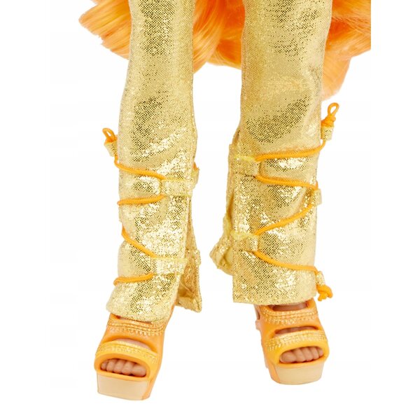 Bambola Rainbow High Meena Fleur con Vibrazioni e Certificazione CE per Bambini 6+