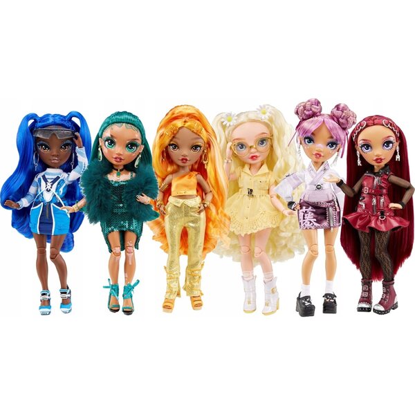 Bambola Rainbow High Meena Fleur con Vibrazioni e Certificazione CE per Bambini 6+