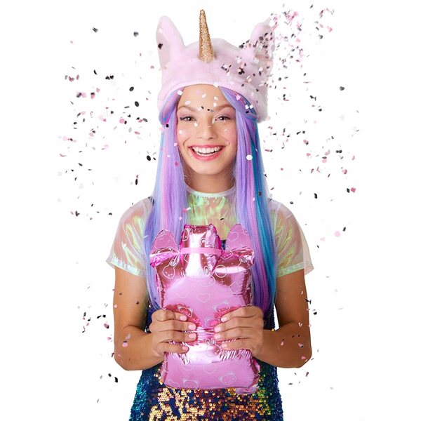 Non ! SUR! SUR! Poupée Surprise Bengale Blanche avec Pompon et Accessoires Série 4