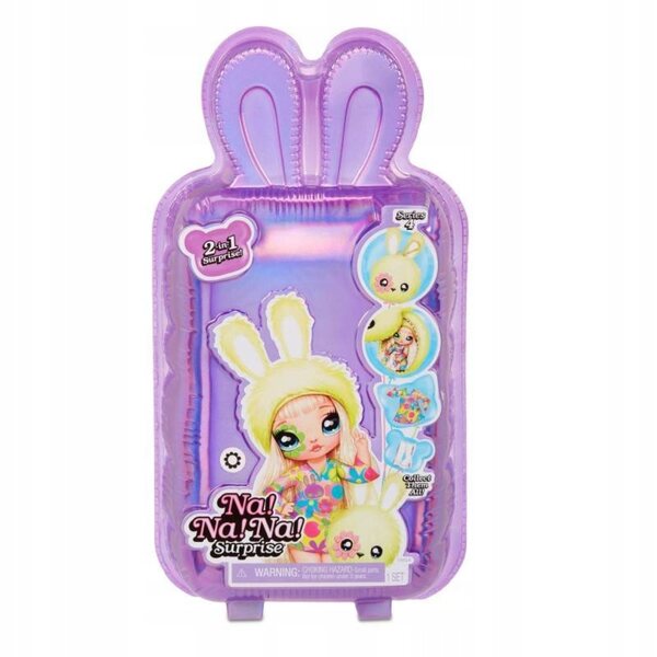 Non ! SUR! SUR! Poupée Surprise Bengale Blanche avec Pompon et Accessoires Série 4