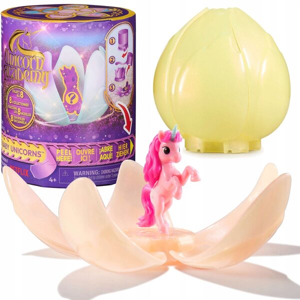 Figurina Unicorn Academy Spin Master Unicorno Collezionabile Sorpresa Bambini 4+