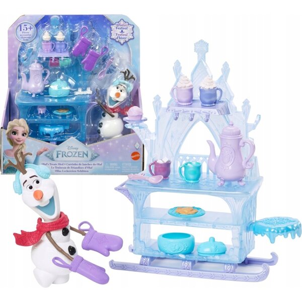 Disney Frozen Schlittenwagen mit Olafs Leckereien – Frozen-Spielset