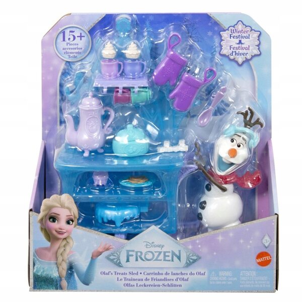 Disney Frozen Schlittenwagen mit Olafs Leckereien – Frozen-Spielset