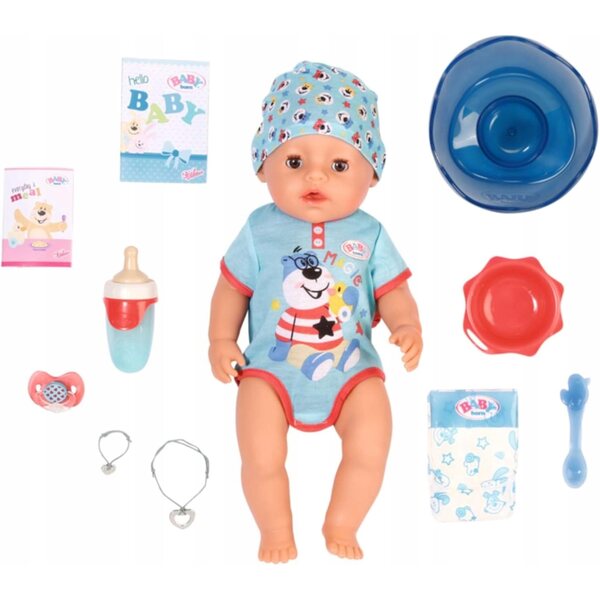 LALKA BABY BORN MAGIC BOY CHŁOPIEC bobas interaktywny realistycznye funkcje