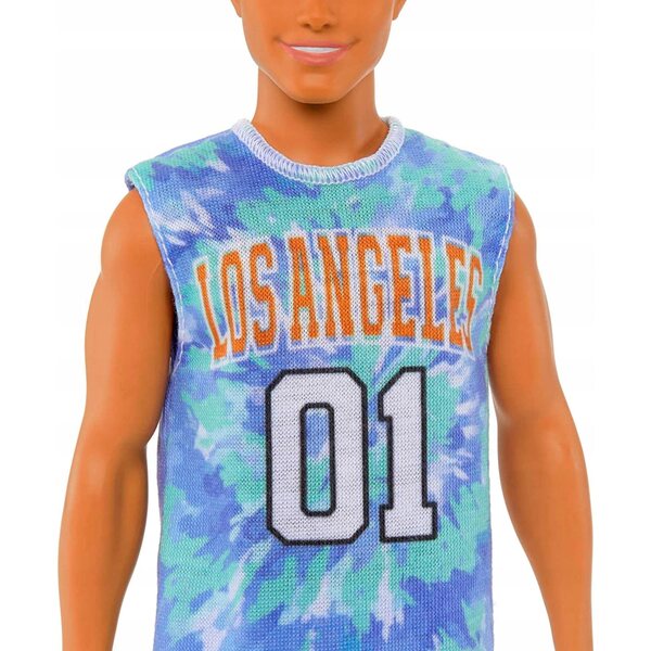 LALKA BARBIE FASHIONISTAS STYLOWY KEN w stroju sportowym NR 212 HJT11