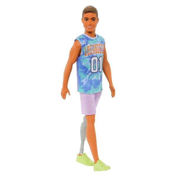 LALKA BARBIE FASHIONISTAS STYLOWY KEN w stroju sportowym NR 212 HJT11