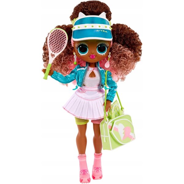 L.O.L. Surprise OMG Sports Court Cutie – Puppe mit 20 Überraschungen und Sportbekleidung