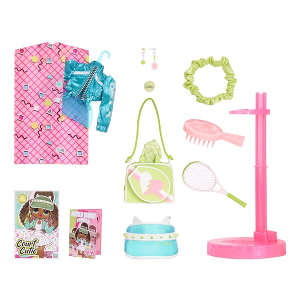 L.O.L. Surprise OMG Sports Court Cutie – Puppe mit 20 Überraschungen und Sportbekleidung