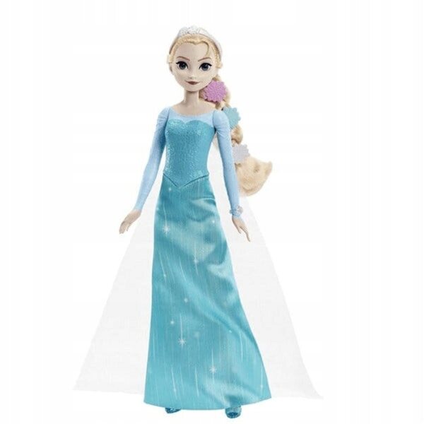Bambola Disney Elsa 29 cm con Accessori Ufficiali Mattel per Bambini 3+