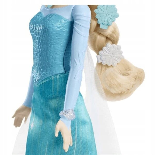 Bambola Disney Elsa 29 cm con Accessori Ufficiali Mattel per Bambini 3+