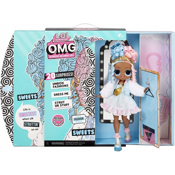 LOL Surprise OMG SWEETS: Mode und 20 Überraschungen für die perfekte Puppe