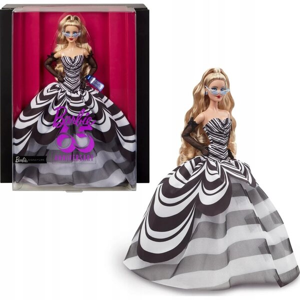 Barbie Signature 65th Anniversary Doll Glamour Collection mit Zertifikat