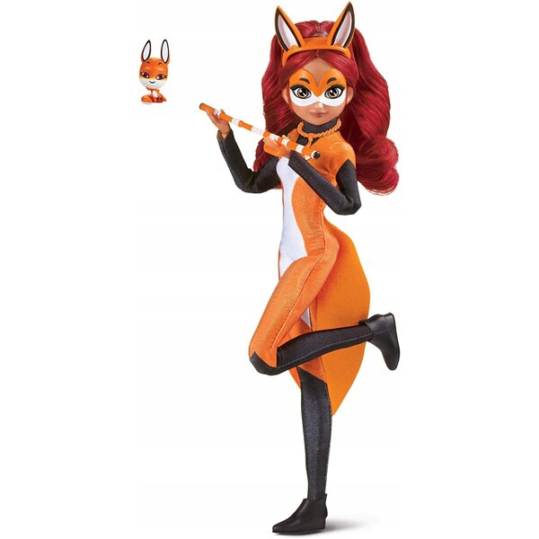Miraculous Ruda Kitka - Bambola Alya con Kwami e Accessori 27 cm Bandai